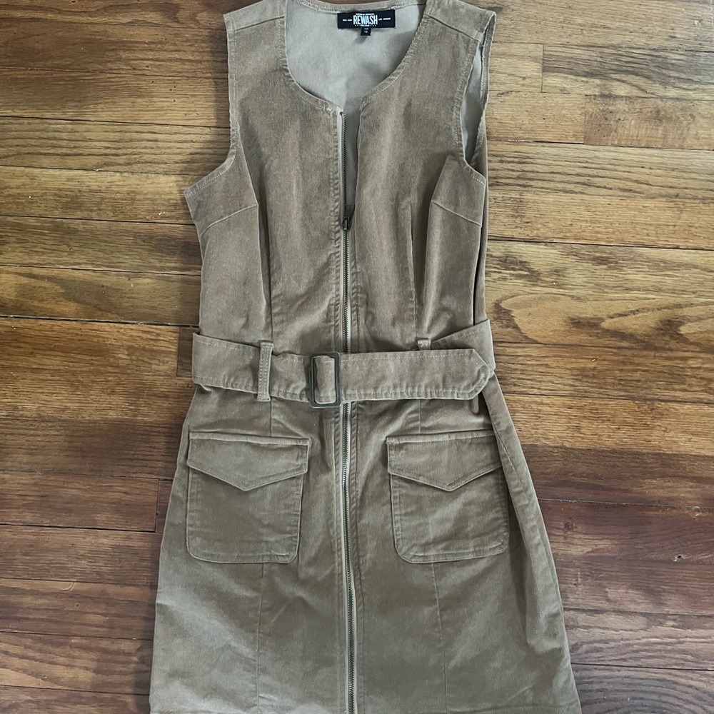 Corduroy dress